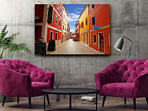 obraz ulička v meste urban street